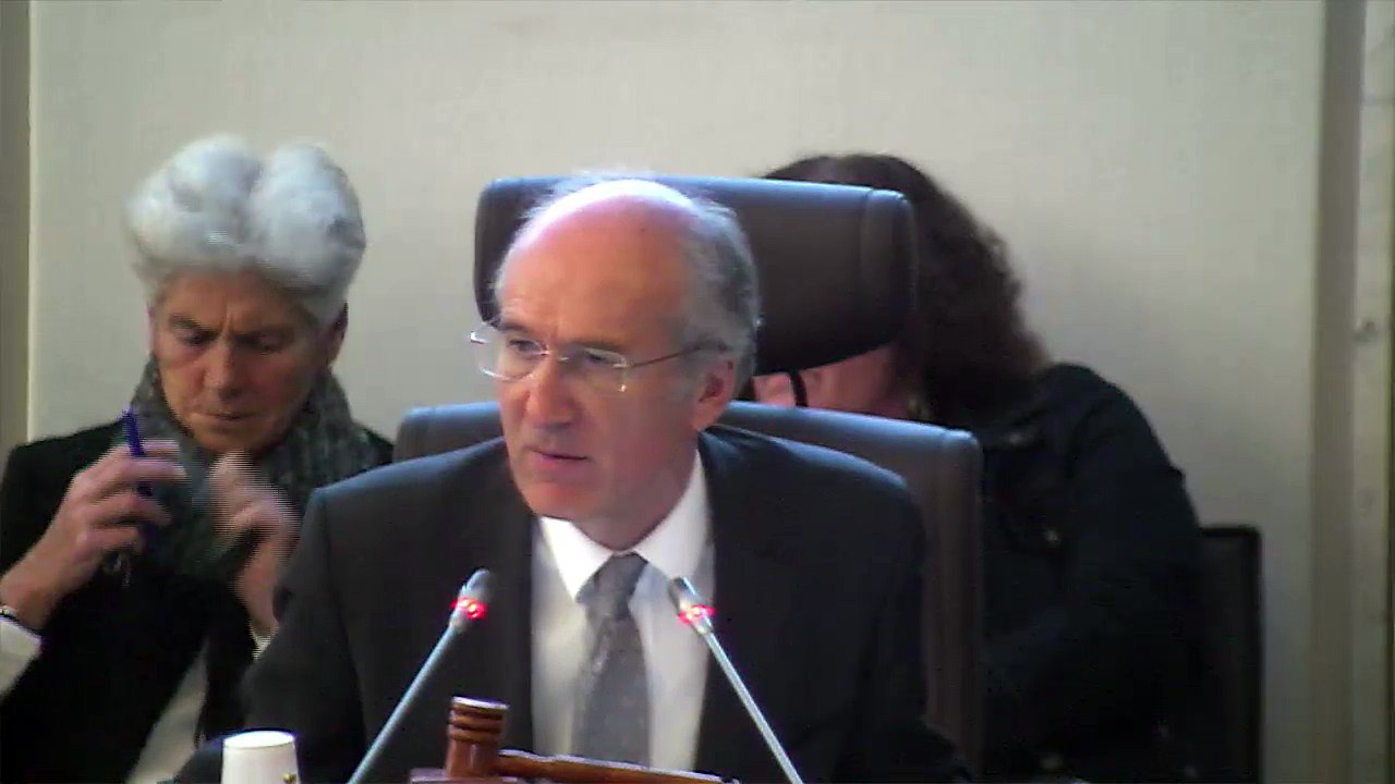Budget du département en direct vidéo