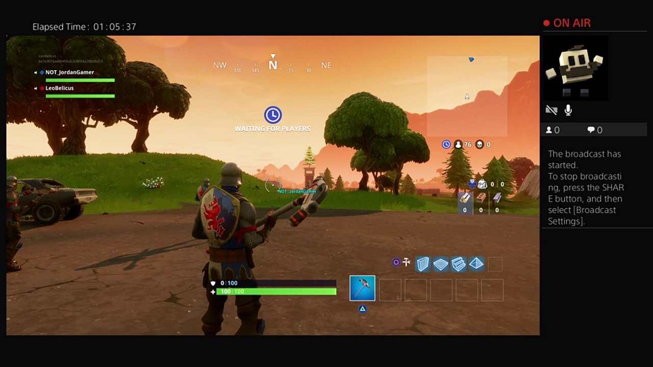 Fortnite gameplay