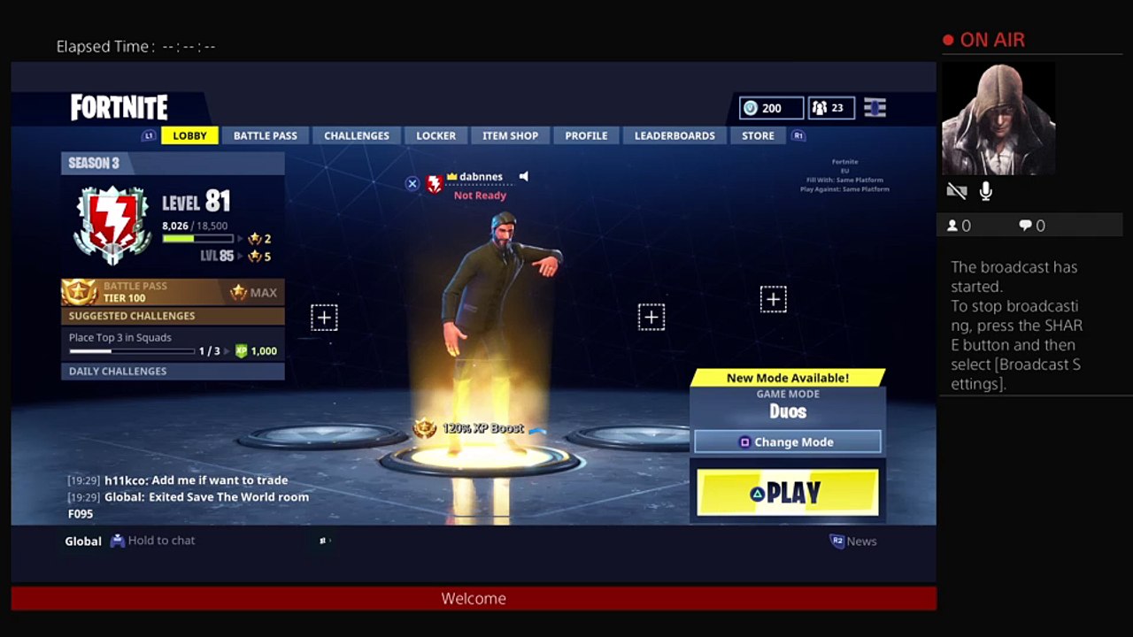 dabnnes's Live PS4 Broadcast