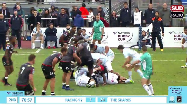 RUGBY - MATCH RACING 92 CONTRE LES SHARKS DEPUIS HONG KONG