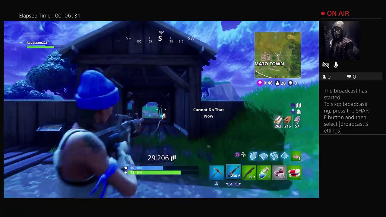kayostam222's Live PS4 Broadcast