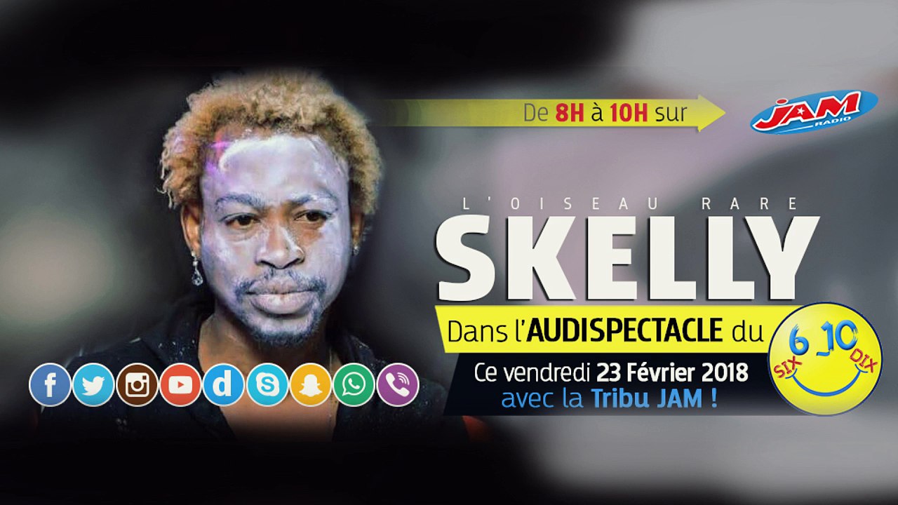 Audispectacle avec Skelly Taregue dans le 6-10 de Radio JAM (23 Fev 2018)