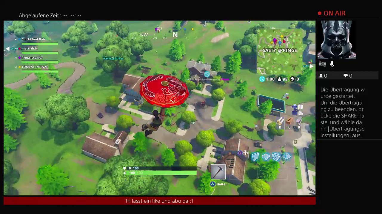 Fortnite Livestream