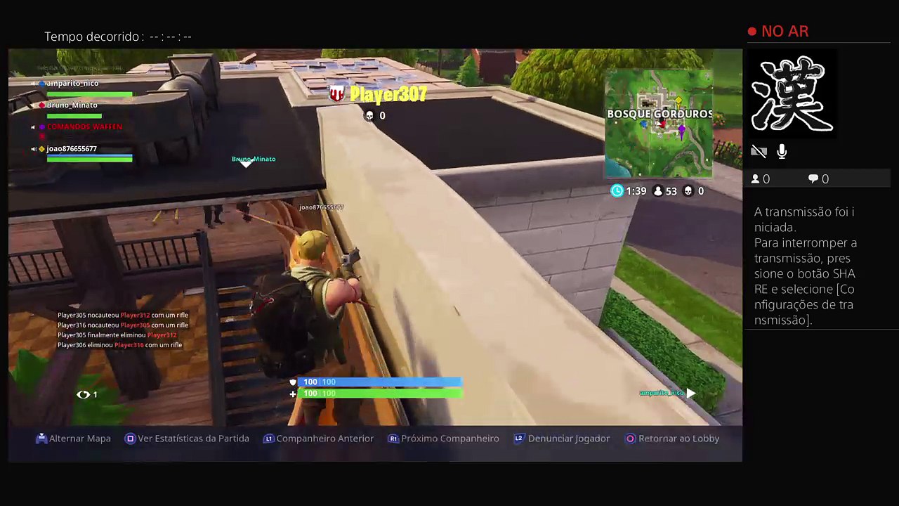 Transmissão ao vivo do PS4 de COMANDOS_WAFFEN