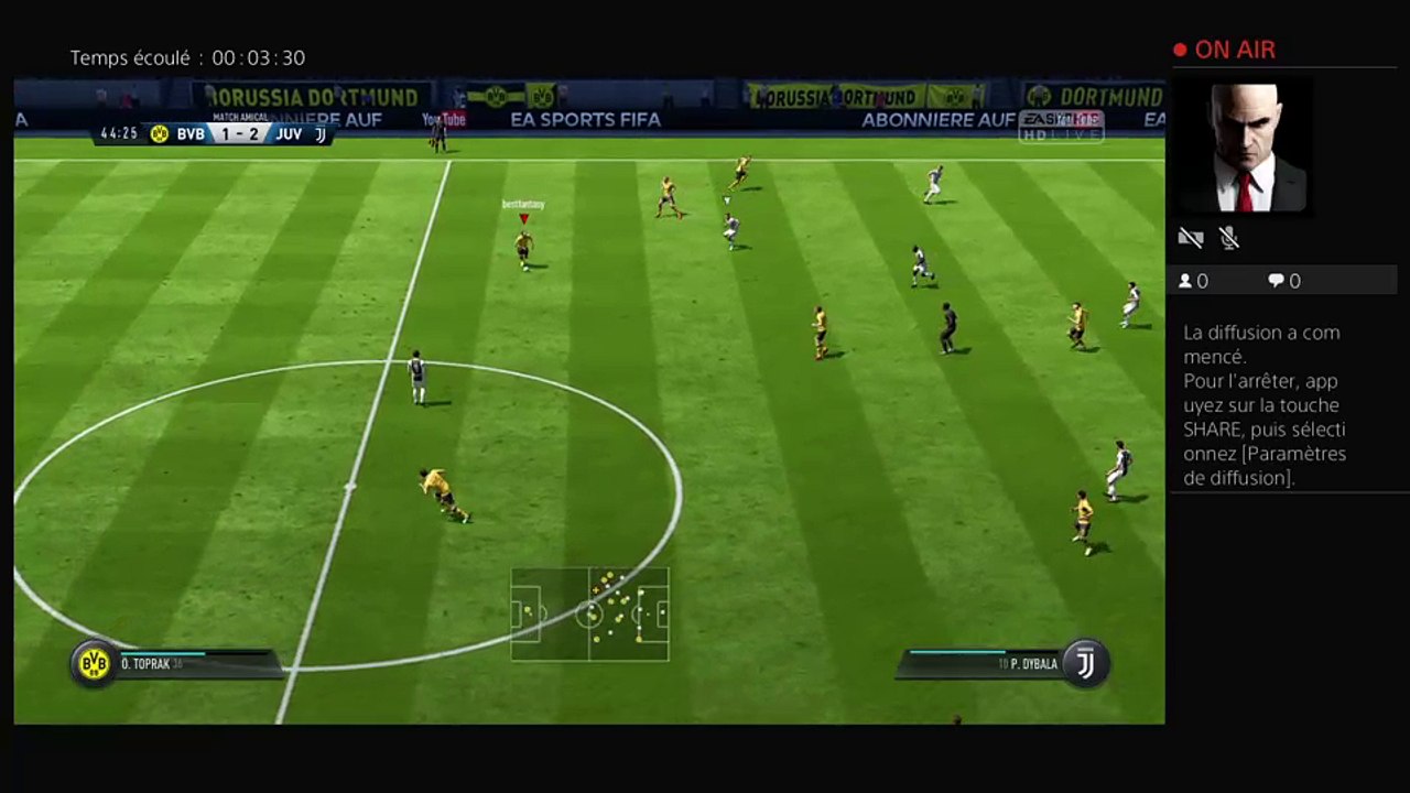 Diffusion PS4 en direct de bestfantasy