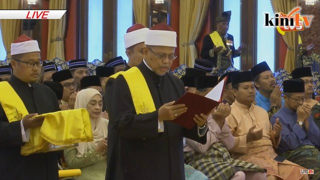 TERKINI: Istiadat angkat sumpah MB Selangor