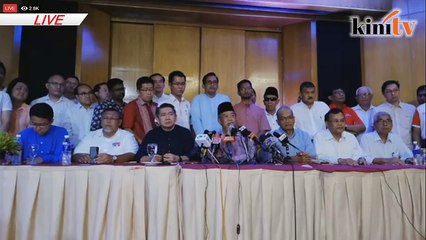 TERKINI sidang media HARAPAN Johor
