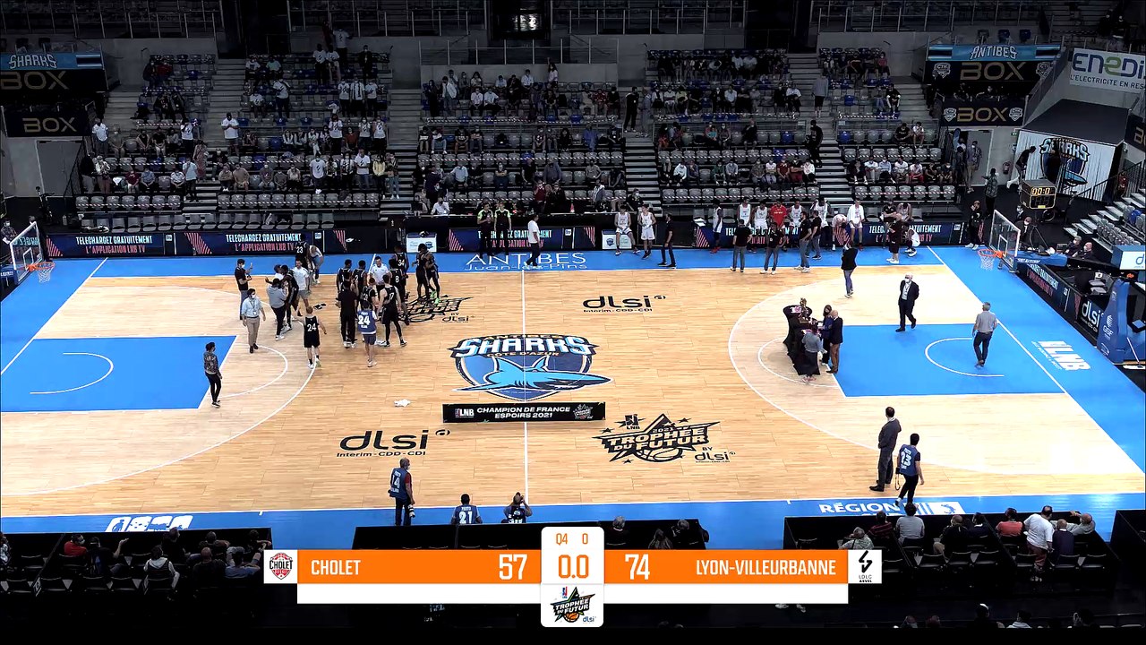 TROPHÉE DU FUTUR : BCM GRAVELINES-DUNKERQUE VS CHOLET BASKET