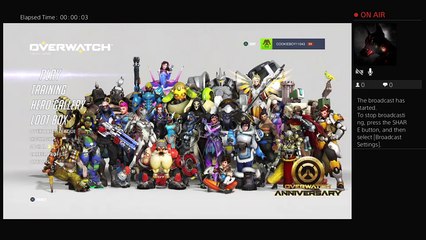 My first Daily motion stream