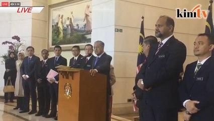 LIVE: Sidang media PM di Putrajaya
