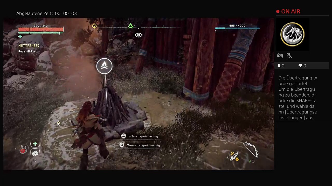 PS4-Live-Übertragung von Kooka4E