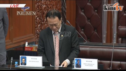 LIVE: Sidang Dewan Negara, Isnin 20 Ogos 2018 (sesi petang)