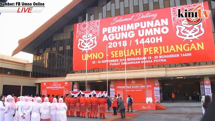 Video herunterladen: LIVE: Perhimpunan Agung Pemuda Umno di Dewan Tun Dr Ismail, PWTC