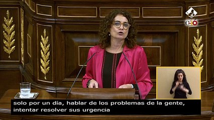 Debate  de los Presupuestos Generales del Estado
