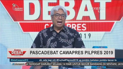 LIVE Debat Ketiga Cawapres Pilpres 2019 -- Maruf Amin vs Sandiaga Uno --