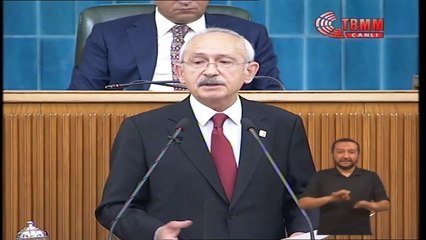 Download Video: Kemal Kılıçdaroğlu CHP Meclis Grup toplantısında konuşuyor