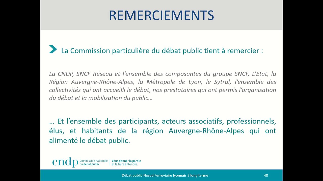 Débat public NFL - Atelier/débat - Réunion de Cloture - 11/07/2019