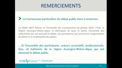Débat public NFL - Atelier/débat - Réunion de Cloture - 11/07/2019
