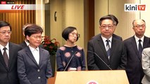 Live: Hong Kong leader Carrie Lam holds press conference after night of violent protests