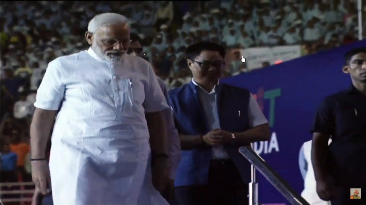 LIVE Fit India Movement programme