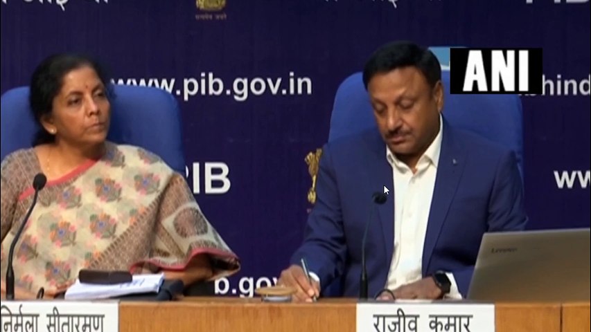 Live :  Finance Minister Nirmala Sitharaman addresses the media