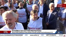 İstanbul'da kayyım protesosuna polis müdahalaesi