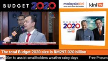 LIVE: The much-anticipated Budget 2020 tabled by FM Lim Guan Eng
