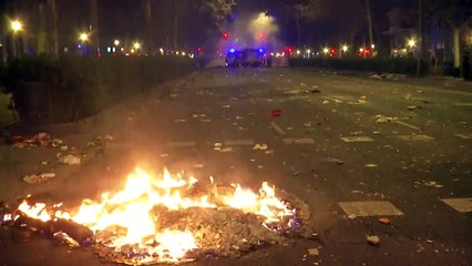 Manifestación en Barcelona convocada por los CDR