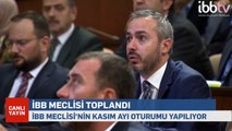 İBB Meclisi kasım ayı toplantısı