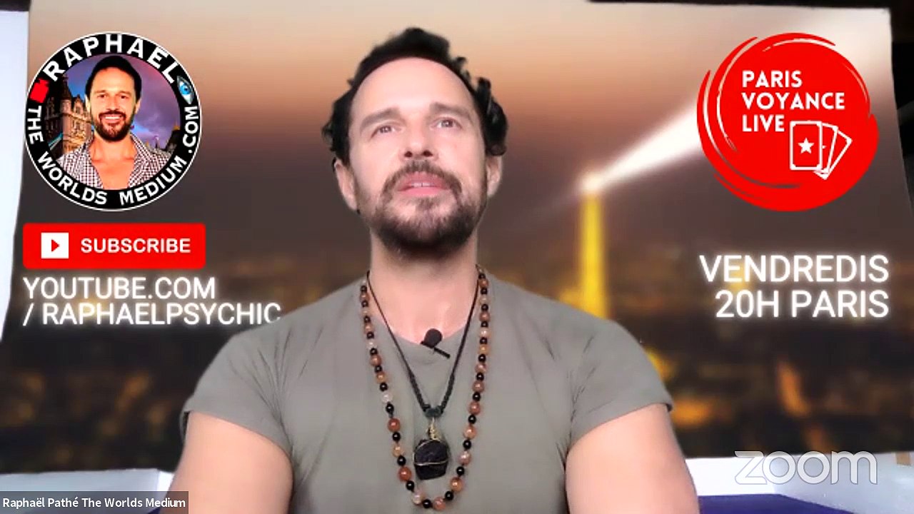 Raphaël Pathé ‍Voyance sur youtube  Vendredis à 20h Paris