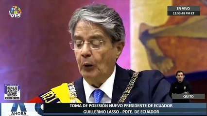 #24m I En Vivo | Toma de posesión de Guillermo Lasso como presidente de Ecuador - Ahora