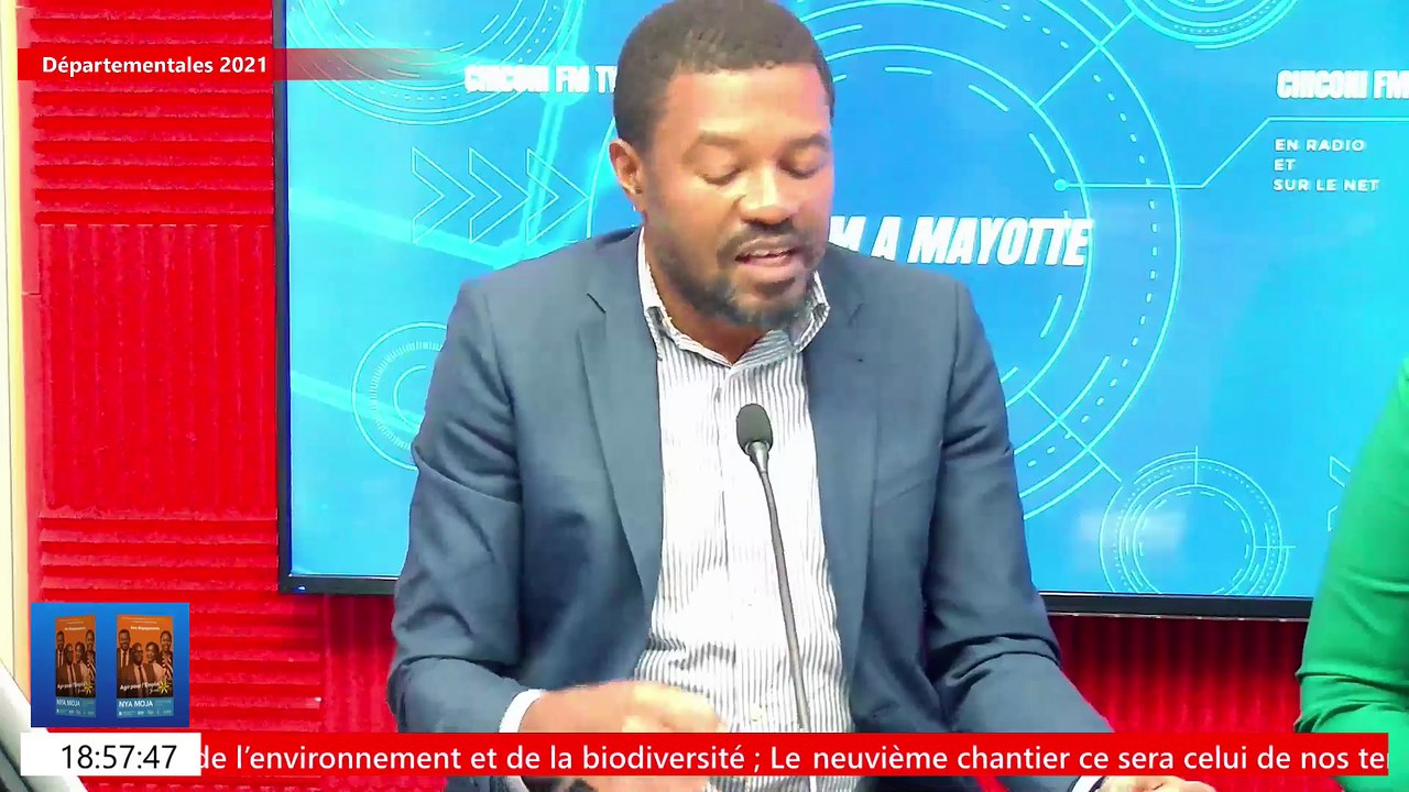 Départementales 2021 - Chiconi FM-TV reçoit les candidats du canton de Mamoudzou 1