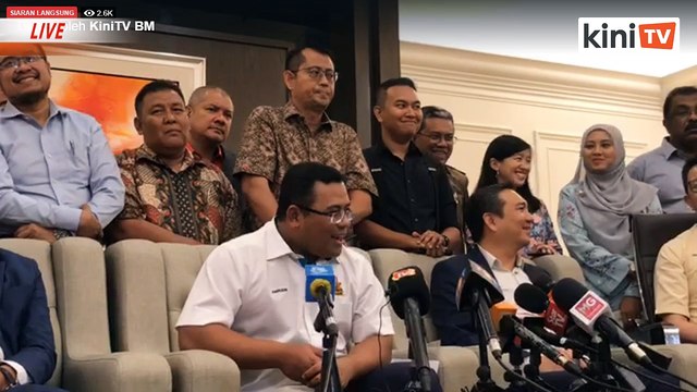 LIVE: Sidang media Pakatan Harapan Selangor di Kediaman rasmi MB Selangor