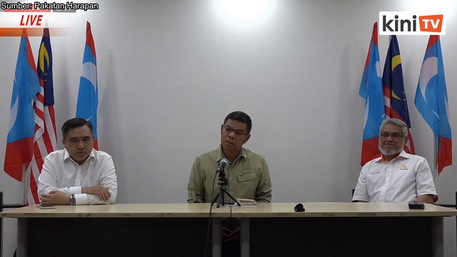 LIVE: Sidang Media Majlis Setiausaha Pakatan Harapan