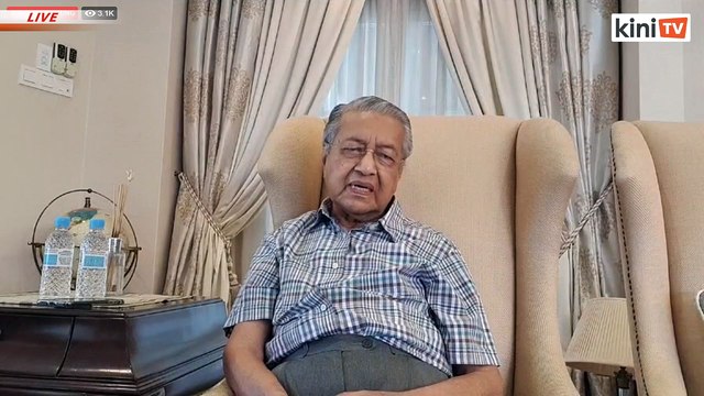 LIVE with Dr Mahathir Mohamad