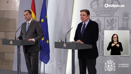 DIRECTO | Rueda de prensa de los ministros de Transporte y de Agricultura