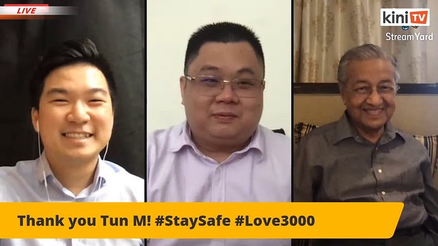 LIVE: ‘Morning tea’ with Dr Mahathir Mohamad