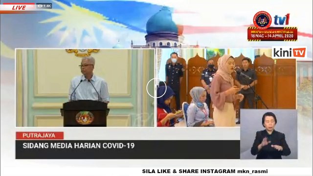 LIVE: Covid-19 situation update by Senior Minister Ismail Sabri