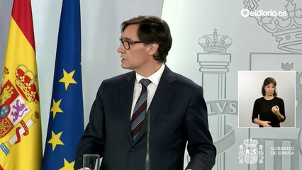 Rueda de prensa de Salvador Illa y José Luis Ábalos