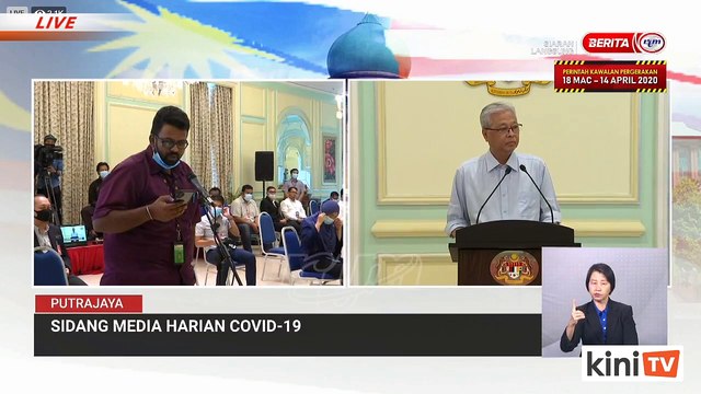 LIVE: Covid-19 situation update by Senior Minister Ismail Sabri
