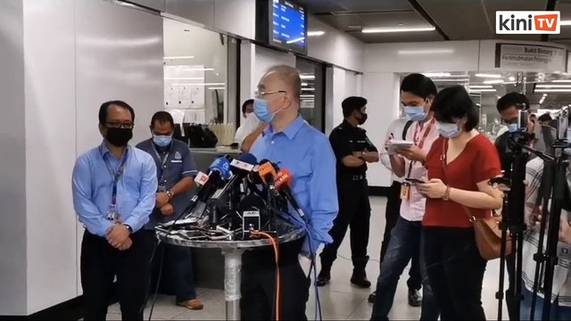 Earlier Today: Wee Ka Siong visits major transport hub on first day of CMCO