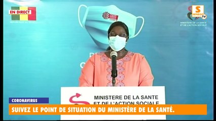 DIRECT : Le point de situation du Ministère de la Santé sur le Covid-19 au Sénégal (Dimanche 03 Mai)