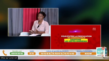 DIRECT : Le point De Situation Du Ministère De La Santé Sur Le Covid-19 au Sénégal (06/05/2020 )