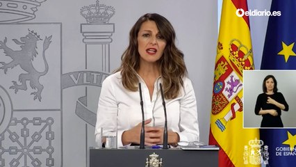 Rueda de prensa posterior al Consejo de Ministros