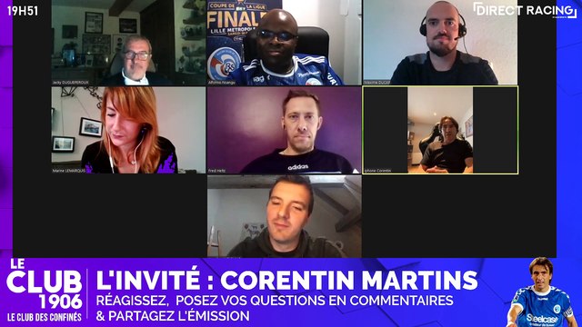 Corentin Martins est l'invité du Club 1906