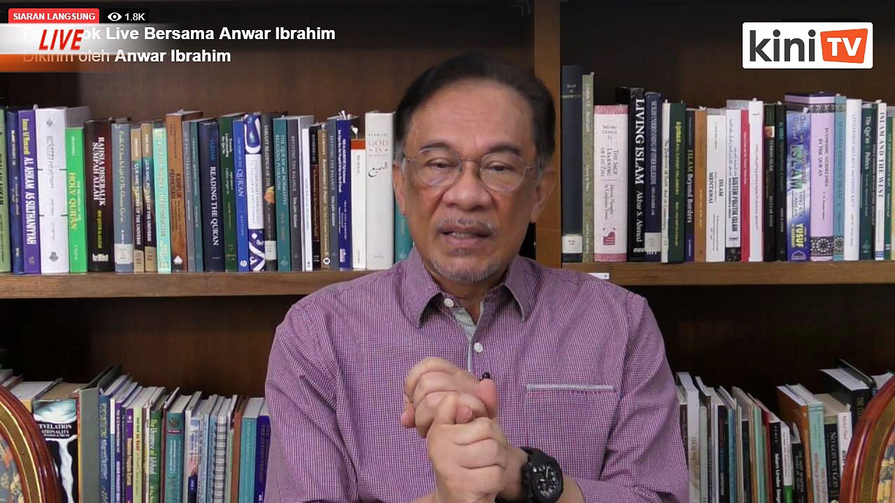 LIVE: Sesi Facebook Live Bersama Anwar Ibrahim