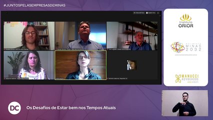 #JuntosPelasEmpresasDeMinas - Os Desafios de Estar bem nos Tempos Atuais
