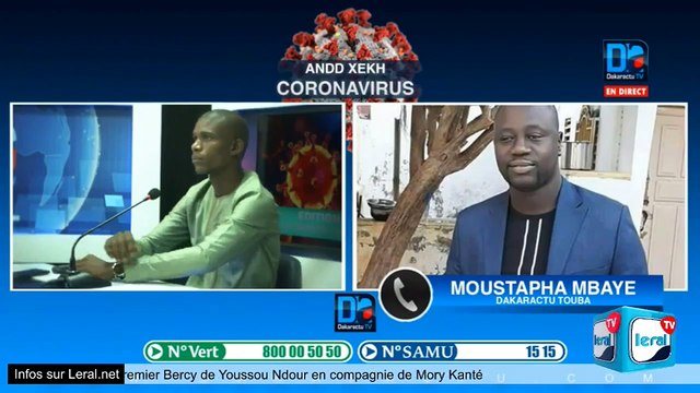 Direct :Ministère de la Santé point sur la situation du 21 Mai 2020