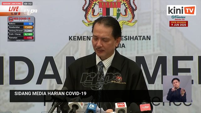 LIVE: Perkembangan terkini Covid-19 oleh Kementerian Kesihatan