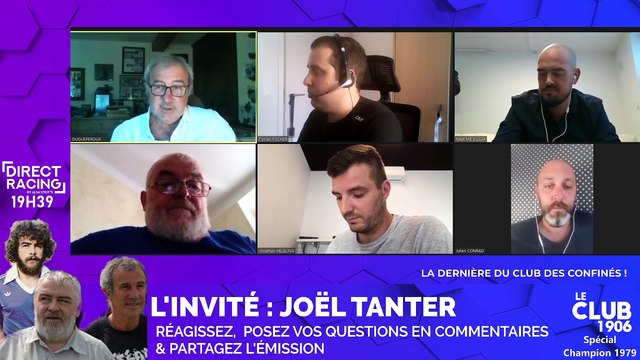 Joël Tanter est l'invité du Club 1906 | La dernière du Club des Confinés !